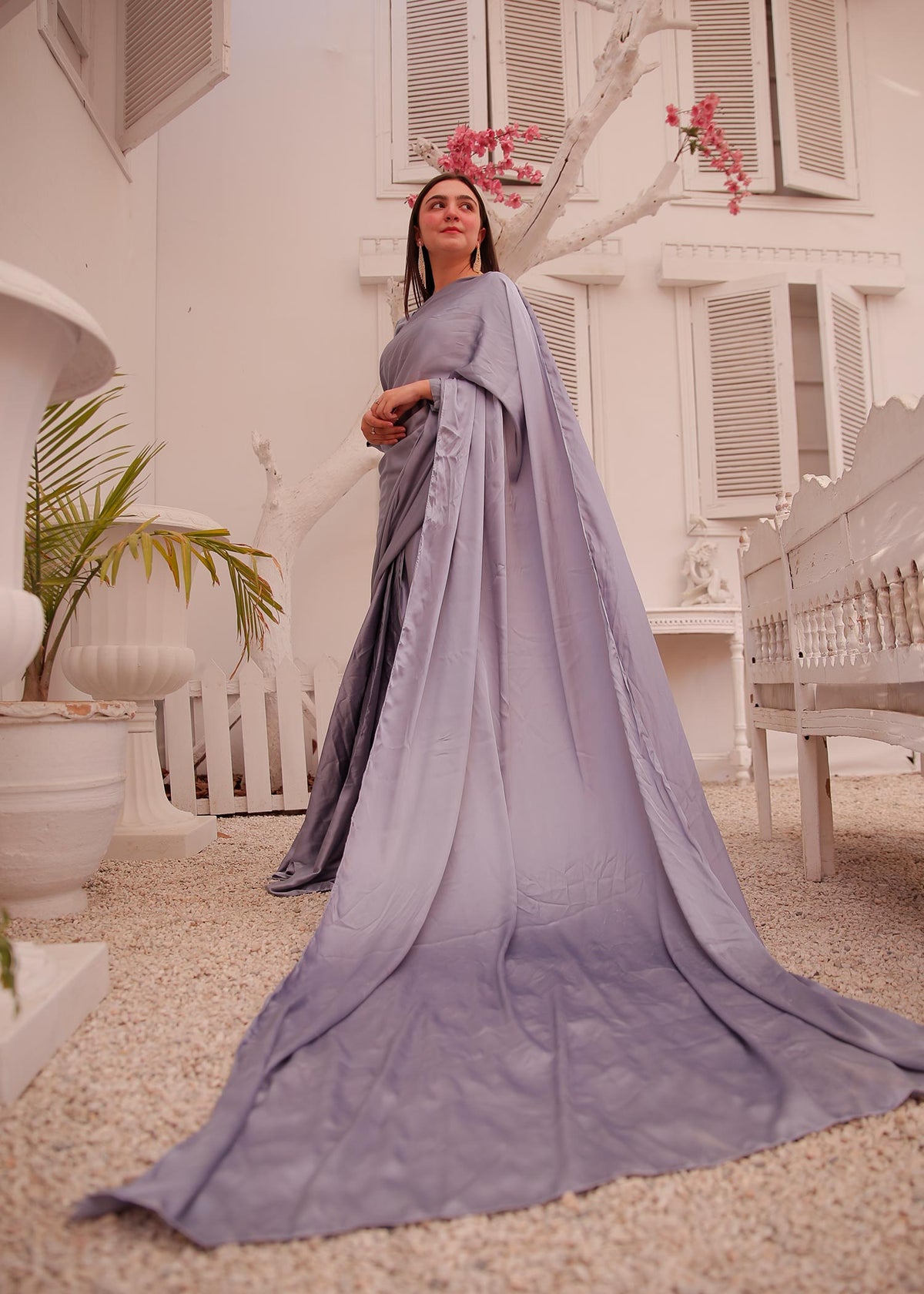 Ice Blue Silk - Made-to-Order