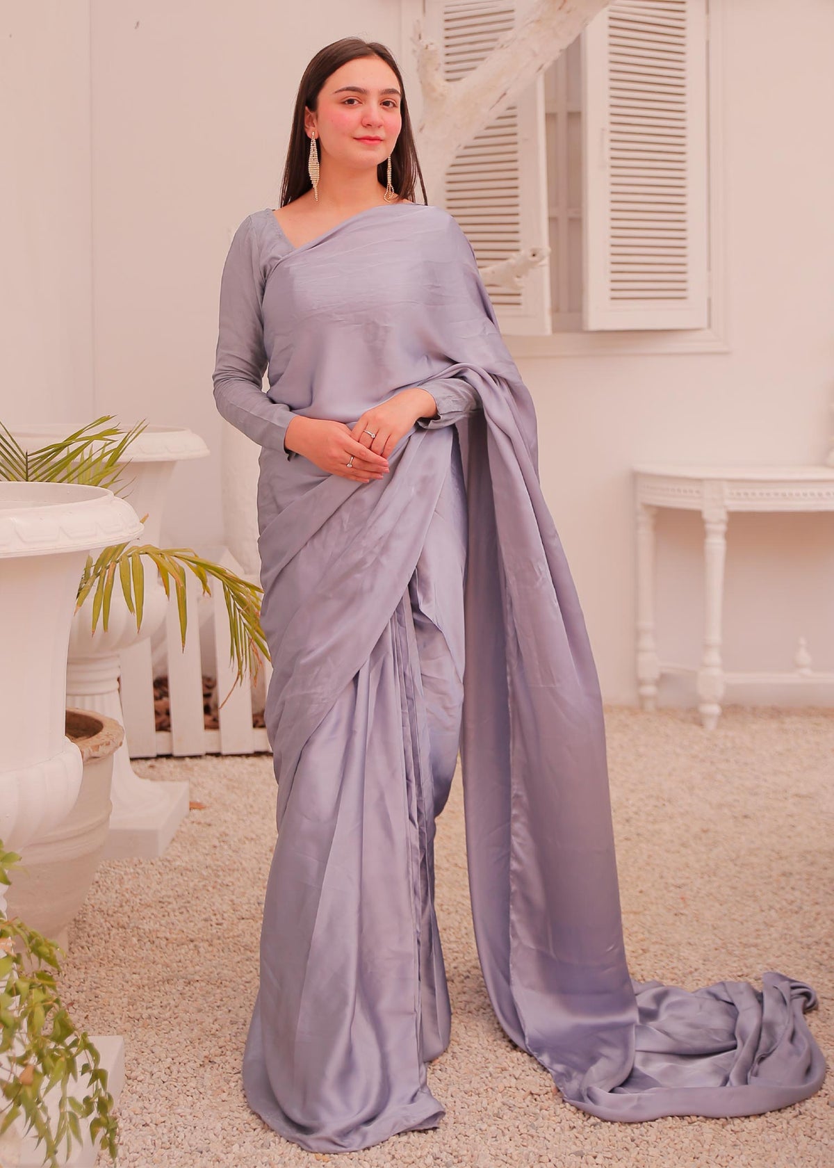 Ice Blue Silk - Made-to-Order